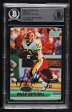 BAS 1993 Topps Stadium Club 1st Day Production Brian Mitchell BGS Authentic 3c7