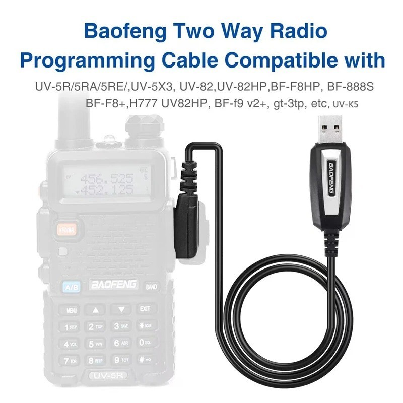 USB Programming Cable for Baofeng UV-5R/82/888S/UV-S9PLUS/UV-13/16/17/21 Pro & image 6