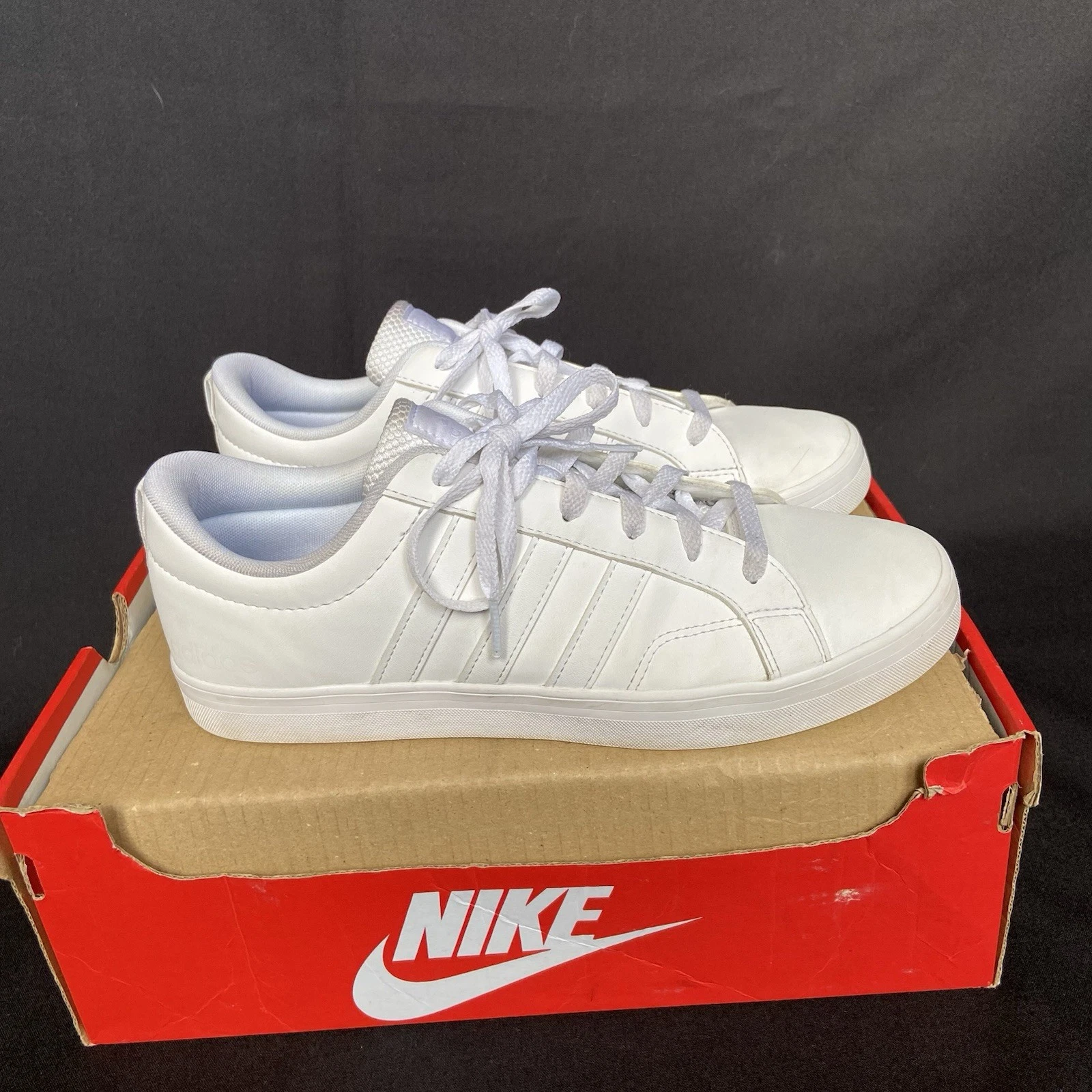 Scarpe da ginnastica uomo bianche Adidas Originals (taglia 9)