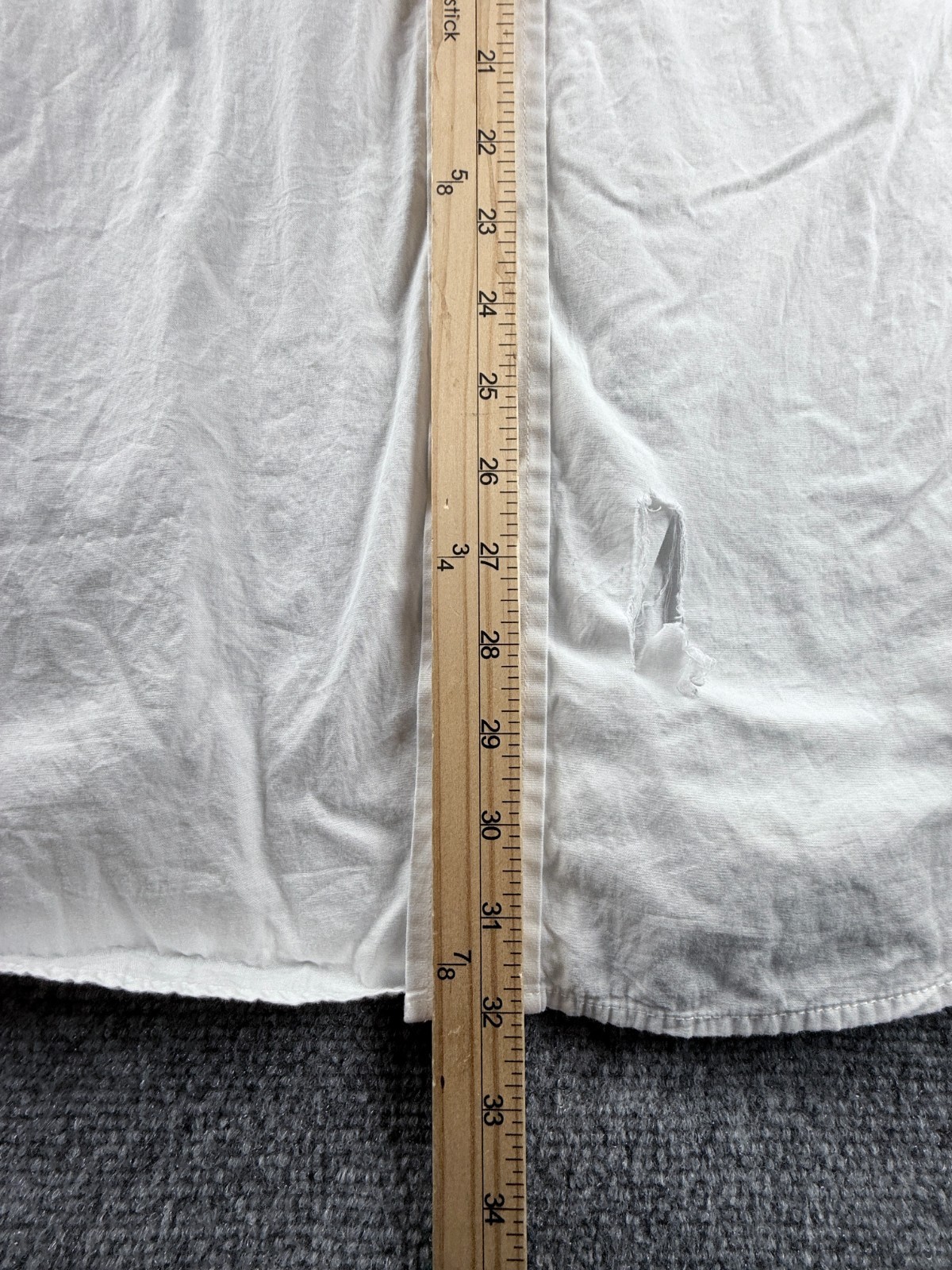 Cinch Large Cotton Button-Down White Solid Cowboy… - image 10