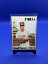 Lowell Palmer 1970 Topps #252 RC Rookie Card BLIND Phillies Vintage. rookie card picture