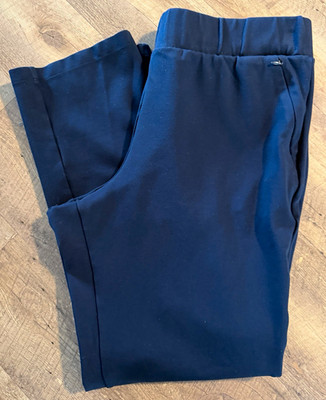 Universal Standard Smart Signature Ponte Pants Navy Blue Size M (18-20)