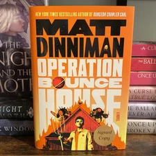 Signed Matt Dinniman Operation Bounce House US First Edition/First Printing 