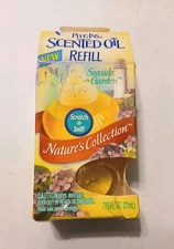Glade PlugIns Seaside Garden Scented Oil Vtg 2003 Discounted 