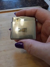 Vintage Rowenta Snip German Made Lighter Silver New Old Stock Monogram Oaao Bock