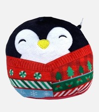 Squishmallows Luna Penguin Christmas Plush 4.5  Holiday Stuffed Animal