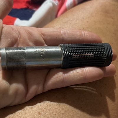 Remington Rem Choke 20GA Extended Steel Shotgun Choke Tube Silver/Black