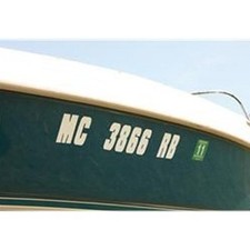 Attwood 141417 Boat Registration Letter  Number Kit