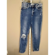 Vervet Distressed Skinny Jeans Size 28 Stretch Denim Mid Wash Streetwear