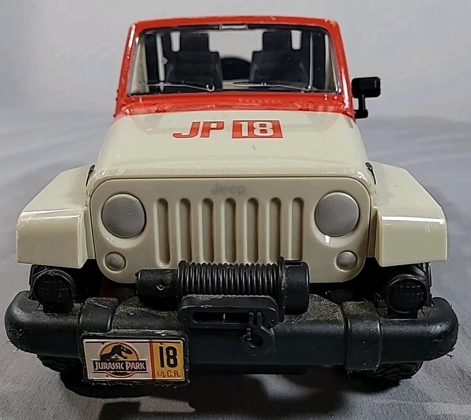 Jeep Wrangler Jada Jurassic Park 2021 R/C ¡¡sin probar!! SIN MANDO A DISTANCIA  Foto 2 de 4