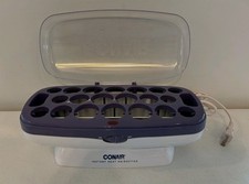Conair Instant Heat Hairsetter 20 Velvet Hot Rollers Curlers With Clips CHV21