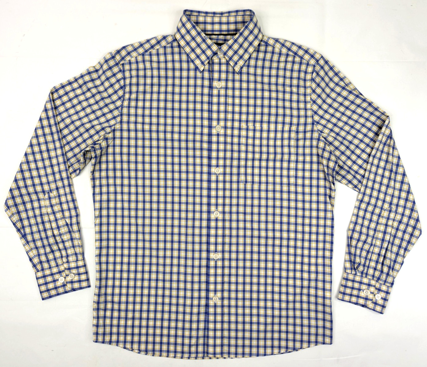 ORVIS Plaid Active Fit Performance Button Down Sh… - image 1