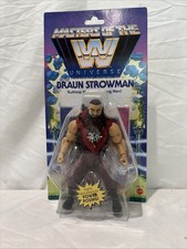 Masters of the WWE Universe BRAUN STROWMAN Wave 3 MOTU Mattel Figure NEW