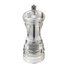Thunder Group ACPM304C 4" Pepper Mill w/ Clear Acrylic Construction
