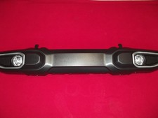 2018-2026 Jeep Wrangler Jl Sahara Front Bumper Silver Inserts Fog Lights Oem 2018-2026 Jeep Wrangler Jl Sahara Front Bumper Silver Inserts Fog Lights Oem