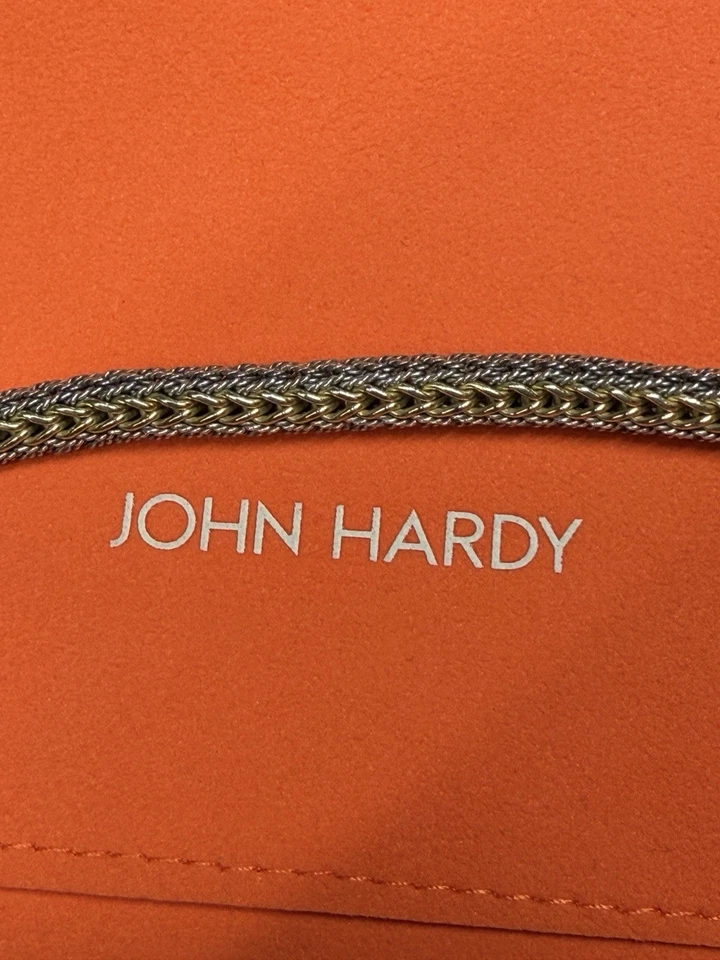 Pulsera John Hardy Icon, reversible, oro, plata de ley, 5 mm, precio de venta sugerido por el fabricante 2700 USD Foto 4 de 4