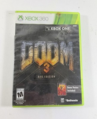 Doom 3 -- BFG Edition (Microsoft Xbox 360, 2012) Case And Disc Only ML461