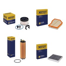 HENGST FILTER-PAKET SET passend f&uuml;r MERCEDES A/B KLASSE W/V177 W247 CLA GLA