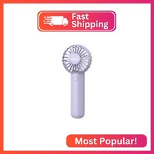 Coohea Mini Handheld Fan, Small Cute Design, 3 Powerful Speeds, USB Rechargeable