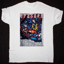 VTG ERASURE THE INNOCENTS Gift For Fans Heavy Cotton White T Shirt S-5XL MC576