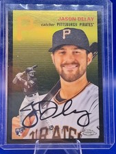 Jason Delay RC 2023 Topps Chrome Platinum Anniversary Black Refractor /10