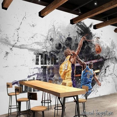 Vlies Fototapete Wandtapete Wandbilder Sport Kobe Basketball Star 2974