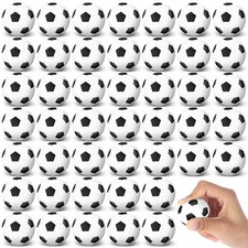 30 Pcs Mini Soccer Stress Balls Bulk 1. 6 Inch Small Foam Balls for Kids Stre...
