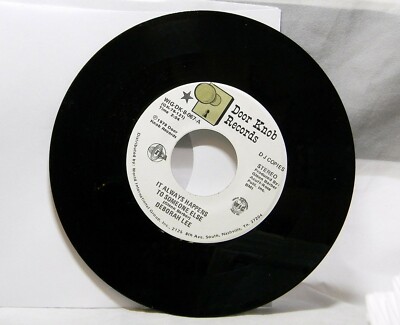 DEBORAH LEE IT ALWAYS HAPPENS TO SOMEONE ELSE DJ COPY 45 RPM RECORD 032