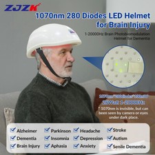 1070nm Infrared PBM Brain Helmet PDT Light Therapy Device For Parkinsons Autism