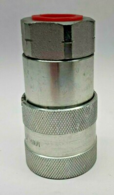 Hydraulic Quick Connect Hose Coupling, Socket, FF Series, Steel 1/2'' 16028, 1271