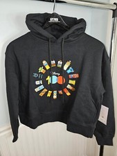 Disney 100 Years Womens Size Small NEW Hoodie Sweat Shirt Embroidered NWT