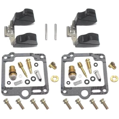 2X FOR Yamaha XS400 12E 1982-1990 XS 400 Carburetor repair kit Rebuild Set Float - Bild 1 von 3