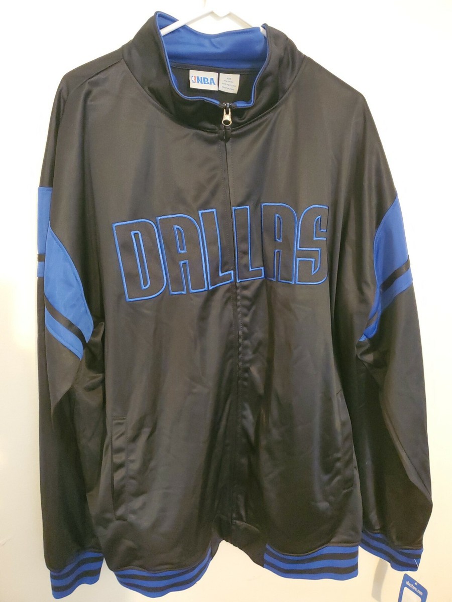 ロッドマン Dallas Mavericks Warm-Up Jacket OFFICIAL NBA DALLAS MAVERICKS WARM UP JACKET BLACK BLUE NEW SIZE
