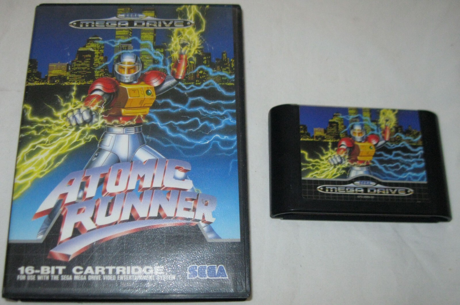 atomic runner authentique version originale sega megadrive