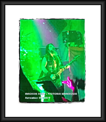 Machine Head Live Heavy Metal Burn My Eyes Tour signiert vom Fotografen seltenes Bild