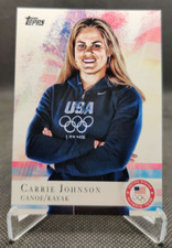 2012 Topps U.S. Olympic Team #74 Carrie Johnson Canoe Kayak card
