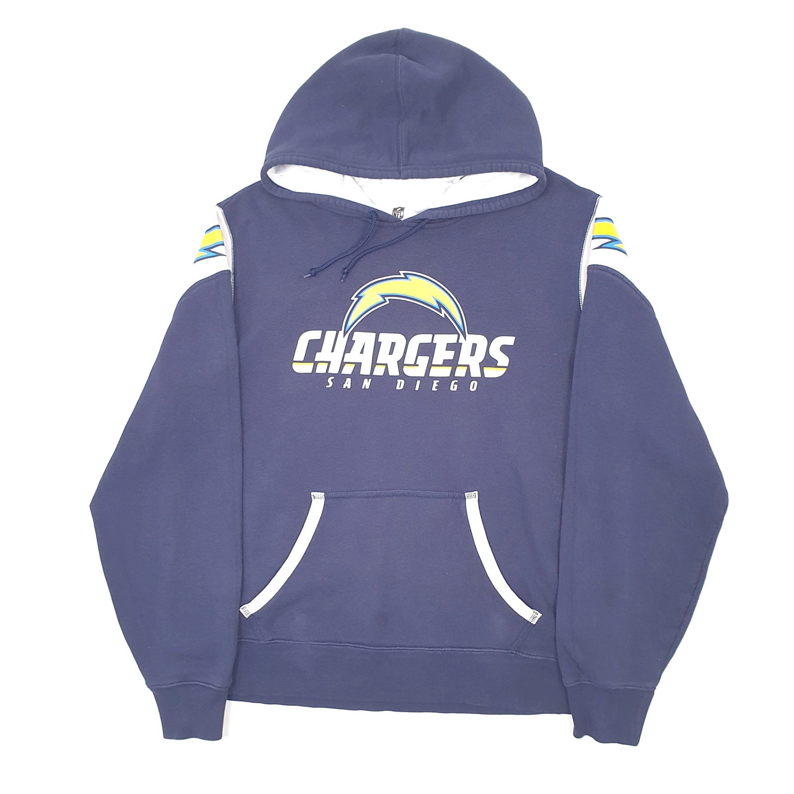 NFL Hoodie San Diego Chargers Football USA Jumper Sweatshirt Mens L
