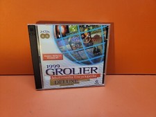 1999 Grolier Multimedia Encyclopedia PC CD-ROM, 1999 2 Disc Set
