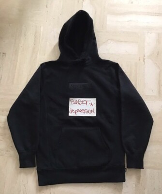 Supreme FW14 Tonal Black Box Logo Hoodie Size Large | eBay Supreme FW14 Tonal Black Box Logo Hoodie Size Large | eBay