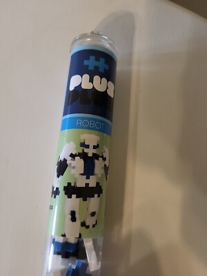 PLUS PLUS - Robot - 70 Piece Tube Construction Building Stem / Steam Toy Kids...