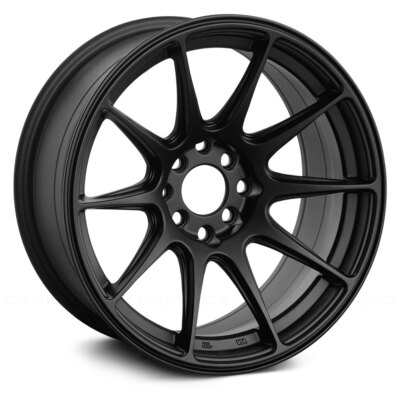 15x8.25 +0 XXR 527 4x100,4x114.3 Flat Black Wheels (Set of 4)