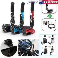 USB Handbrake with Clamp and H Shifter Fit Logitech G29 T300RS/GT Steering Wheel