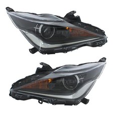 Headlights Fits Toyota Aygo 2014-2018 With LED Daytime Running Lamps 1 Pair