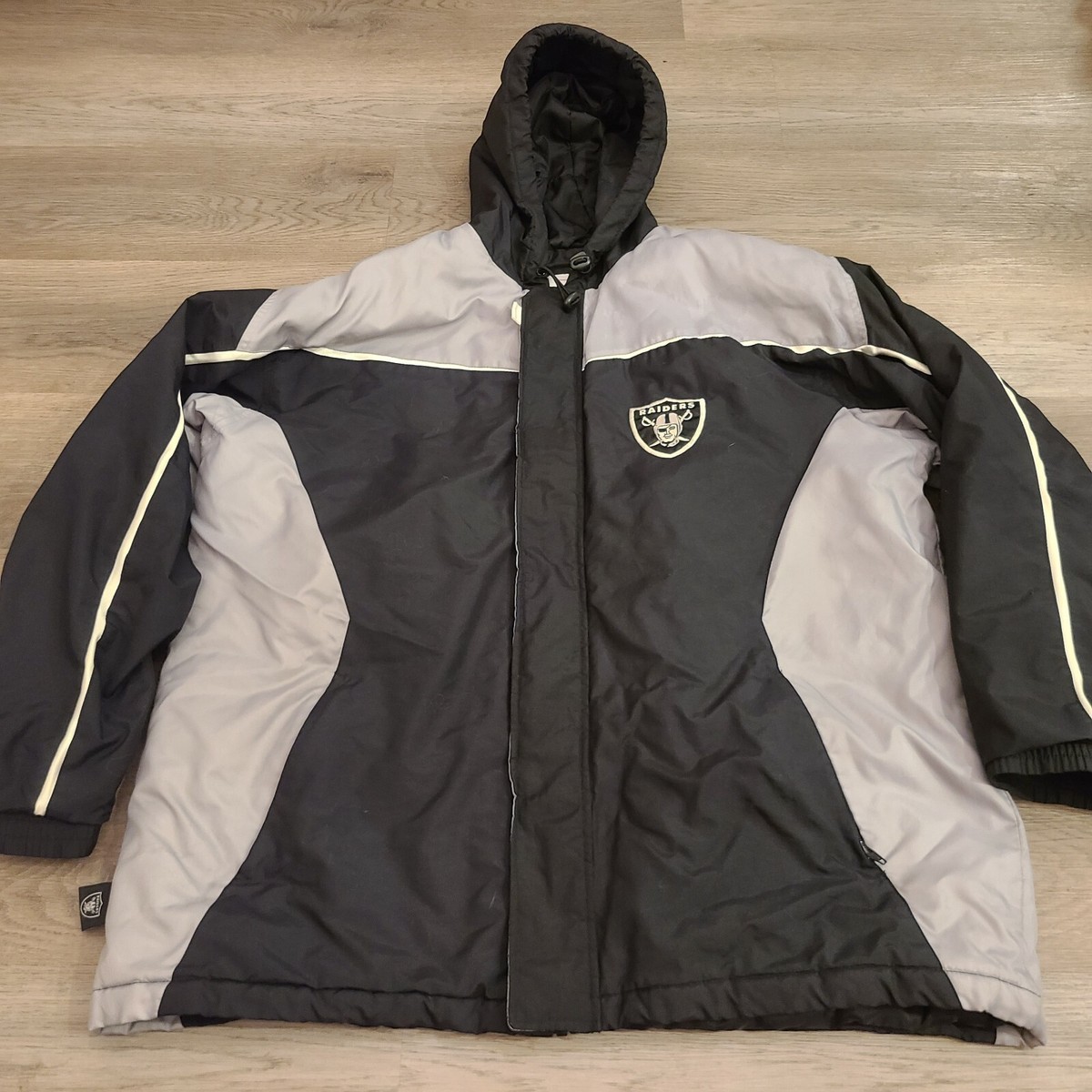 Vintage NFL Oakland Raiders Zipper Hoodie Jacket Mens XL Vintage NFL Oakland Raiders Zipper Hoodie Jacket Mens XL