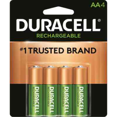 Duracell DX1500R4090 Nimh Batteries AA 4 Pack