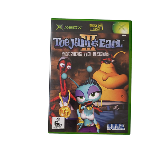 TOEJAM & EARL III Mission to Earth XBOX - UK PAL EN MUY BUENA CONDICIÓN CIB - Embalaje de alta calidad EUR 41,74 - ES