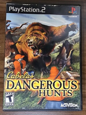 Cabela's Dangerous Hunts *TESTED & WORKING* (Sony PlayStation 2, PS2, 2003)