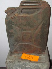 Oldtimer Blechkanister englischer Militär-Kanister 1945 Reserve Benzin Kanister