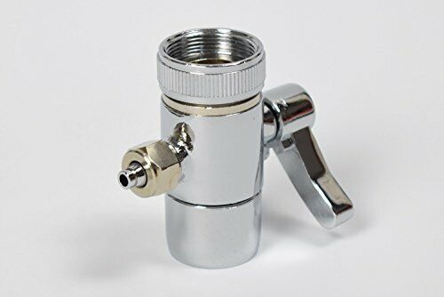 Faucet Adapter Diverter Valve For Reverse Osmosis Water Filter 1/4" Tube Barb