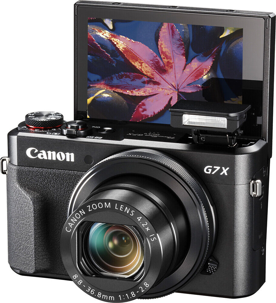 Canon PowerShot G7 X Mark II Digital Camera (Black) By Fed-Ex | eBay